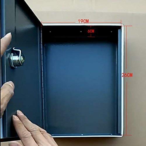 Dimensions of the original product dictionary book locker showing height 26cm, width 19cm, and depth 6cm.