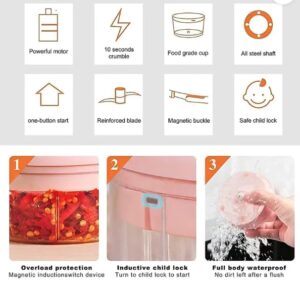 Premium technical specs and safety features of the mini food chopper in Pakistan from a trusted online store.